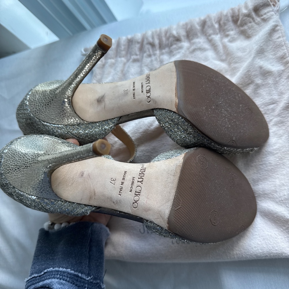 Jimmy choo AUTHENTIC sandals , size EU 37 or USA 7 - Picture 7 of 10